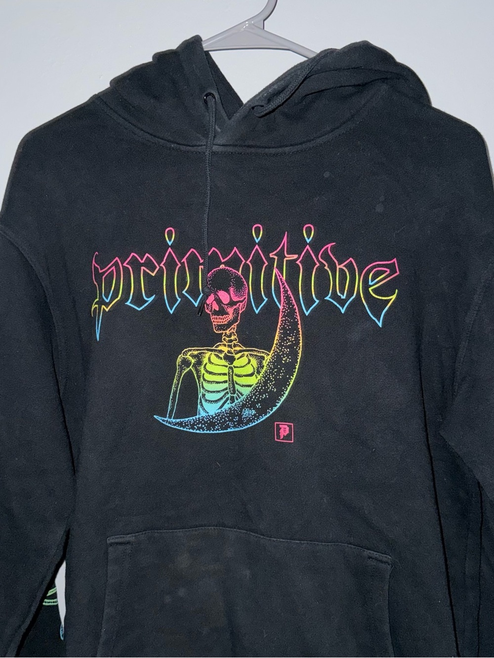 Primitive Black Hoodie Skeleton Zodiac Signs
